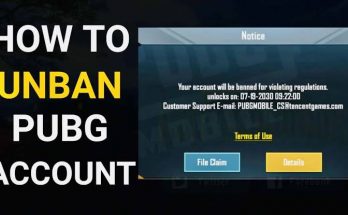 HOW TO UNBAN PUBG MOBILE ACCOUNT)